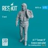 RESKIT RSF72-0044 A-7 Corsair II Greece male pilot (in a standing position - type 2) (1 pcs) (3D Printed) (1/72)
